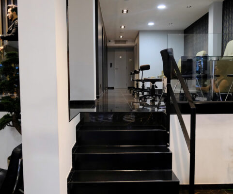 Espace pédicure - Salon Rodolphe - Coiffure institut pour homme